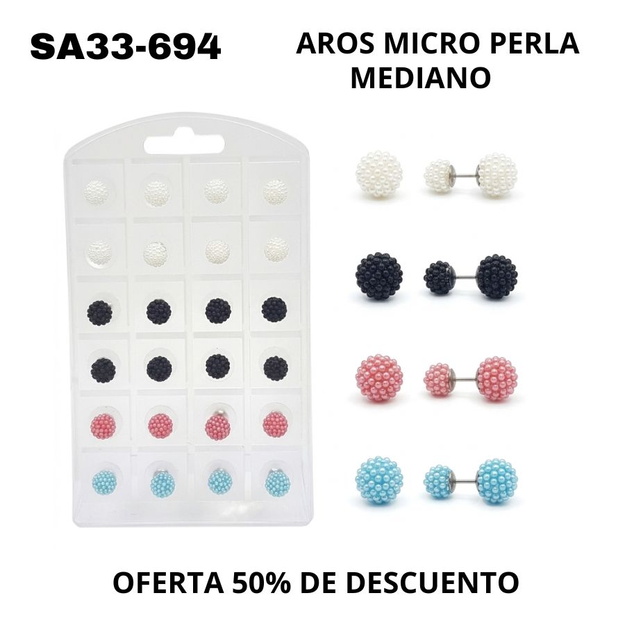 SA33-694 AROS MICRO PERLA MEDIANOS