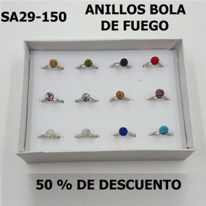 Y 29-150 ANILLO BOLA DE FUEGO 50 % DESCUENTO