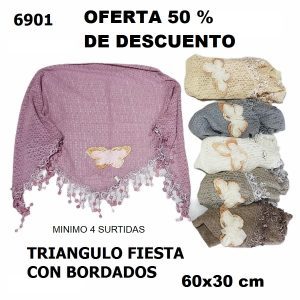 6901 Triangulo Mariposa 60x30 cm