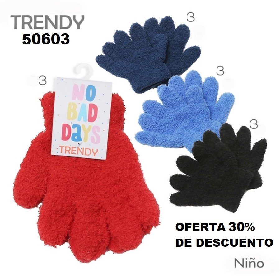 50603 Guante Niño Trendy