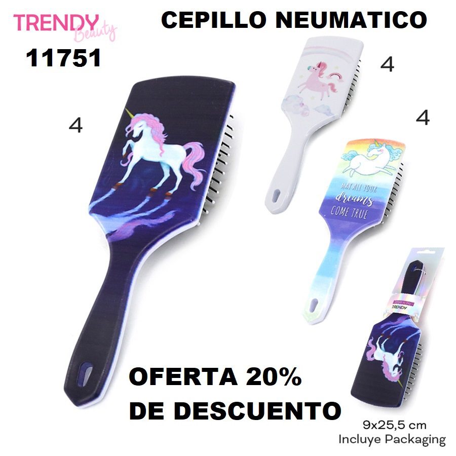 11751 - Cepillo Trendy