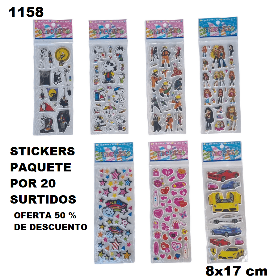 W 1158 STIKERS
