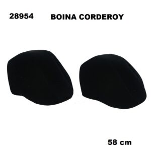 28954  Boina hombre 58 cm corderoy