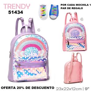 51434 - Mochila Infantil Trendy