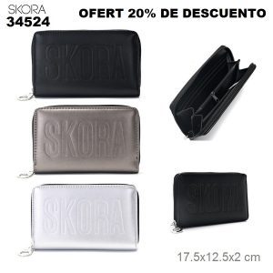 34524 Fichero Pink NY 17.5x12.5x2cm