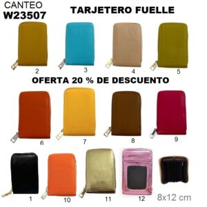 W23507 TARJETERO CANTEO