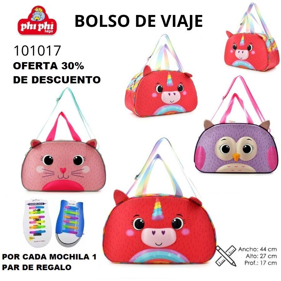 101017 BOLSO DE VIAJE ANIMALE