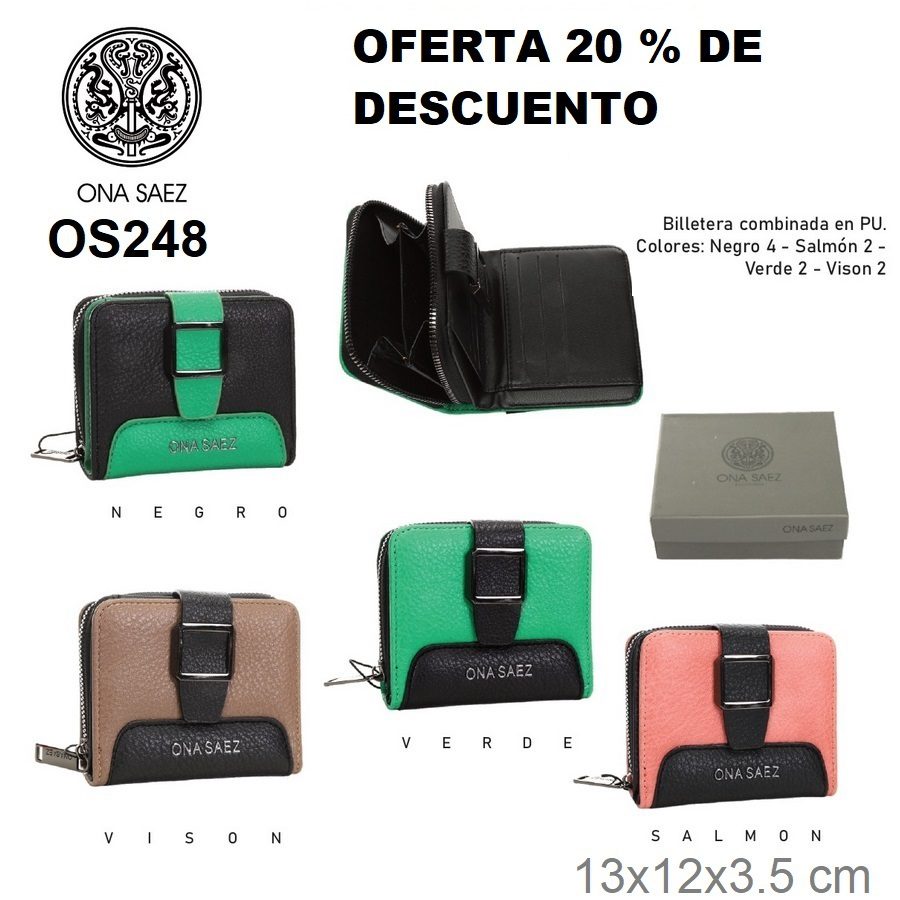 OS248 BILLETERA ONA SAEZ
