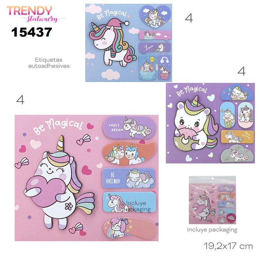 15437 Set Stickers Trendy