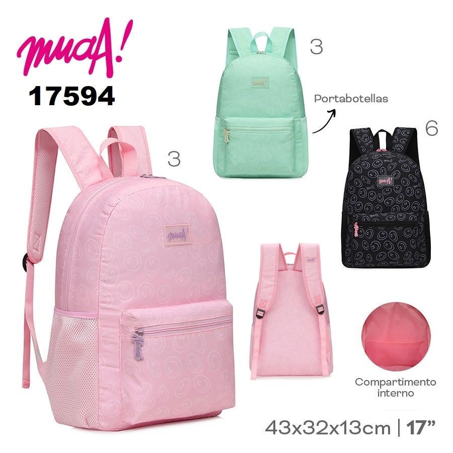 17594 Mochila Muaa « Giff – Accesorios De Moda