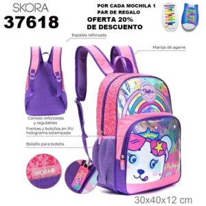 37618 Mochila Pets pantastic con llavero