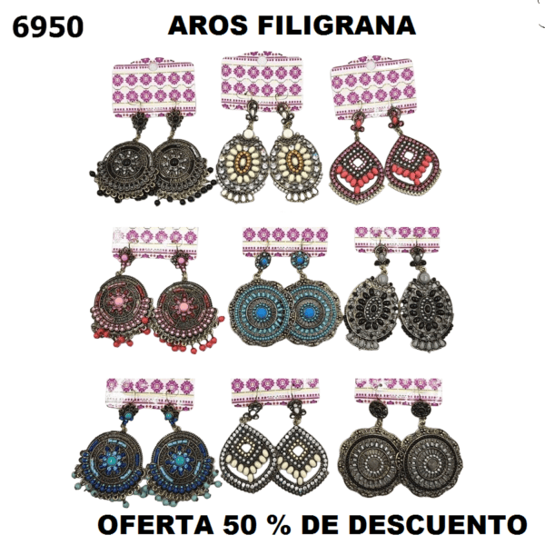 6711 AL 6716 AROS FILIGRANA - Imagen 2