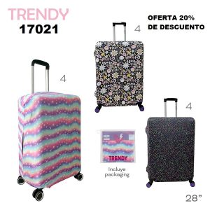 17021 Cubre Valija Trendy