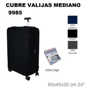 9985 CUBRE VALIJA MEDIANA LISA 24"