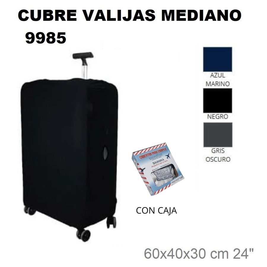 9985 CUBRE VALIJA MEDIANA LISA 24"