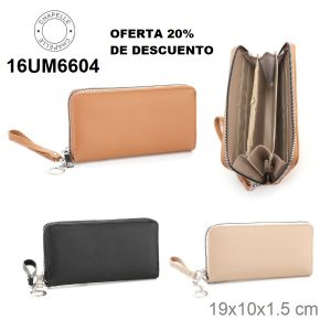 16UM6604 BILLETERA FICHERO 1 CIERRE