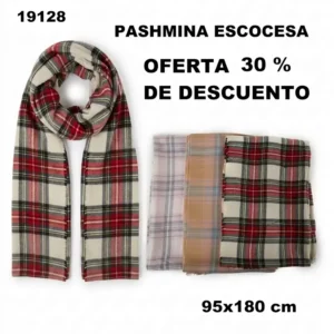 19128 Pashmina dama 65x180 cm