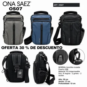 OS07 BANDOLERA MOCHILA ONA SAEZ