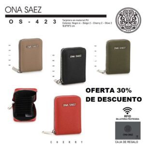 OS423 TARJETERO ONA SAEZ