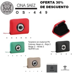 OS449 TARJETERO ONA SAEZ