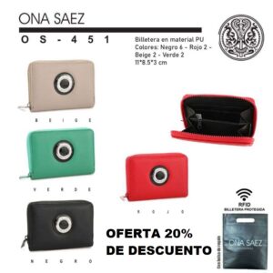 OS451 BILLETERA ONA SAEZ