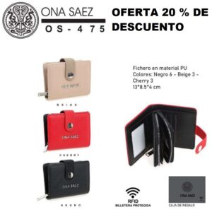 OS475 BILLETERA ONA SAEZ