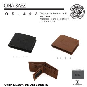 OS493 BILLETERA HOMBRE ONA SAEZ