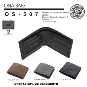 OS507 BILLETERA HOMBRE ONA SAEZ