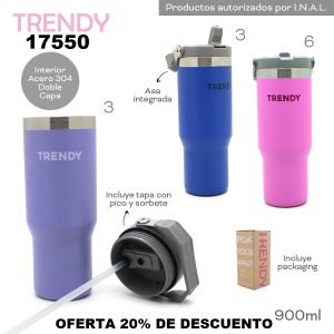 17550 Botella Termica Trendy