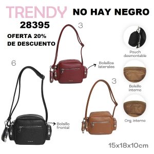 28395 Cartera C/Monedero Trendy