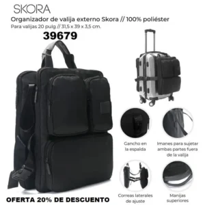 39679 Organizador para valijas Skora