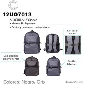 12UO7013 MOCHILA URBANA