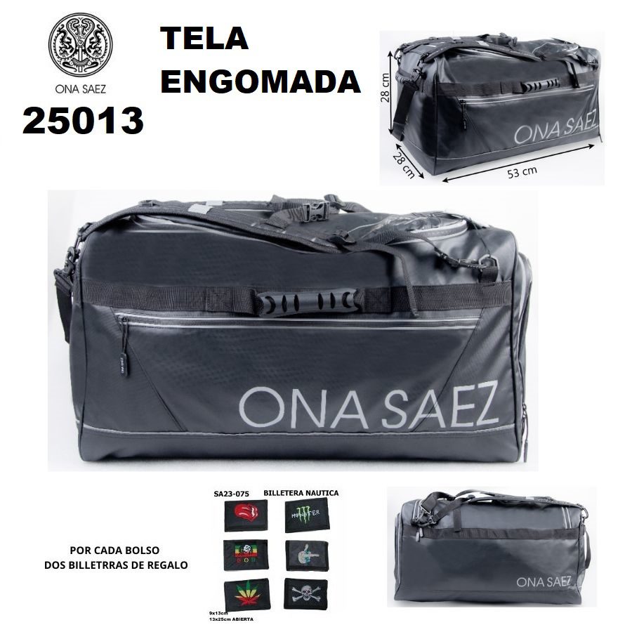 25013 BOLSO ONA SAEZ NEGRO