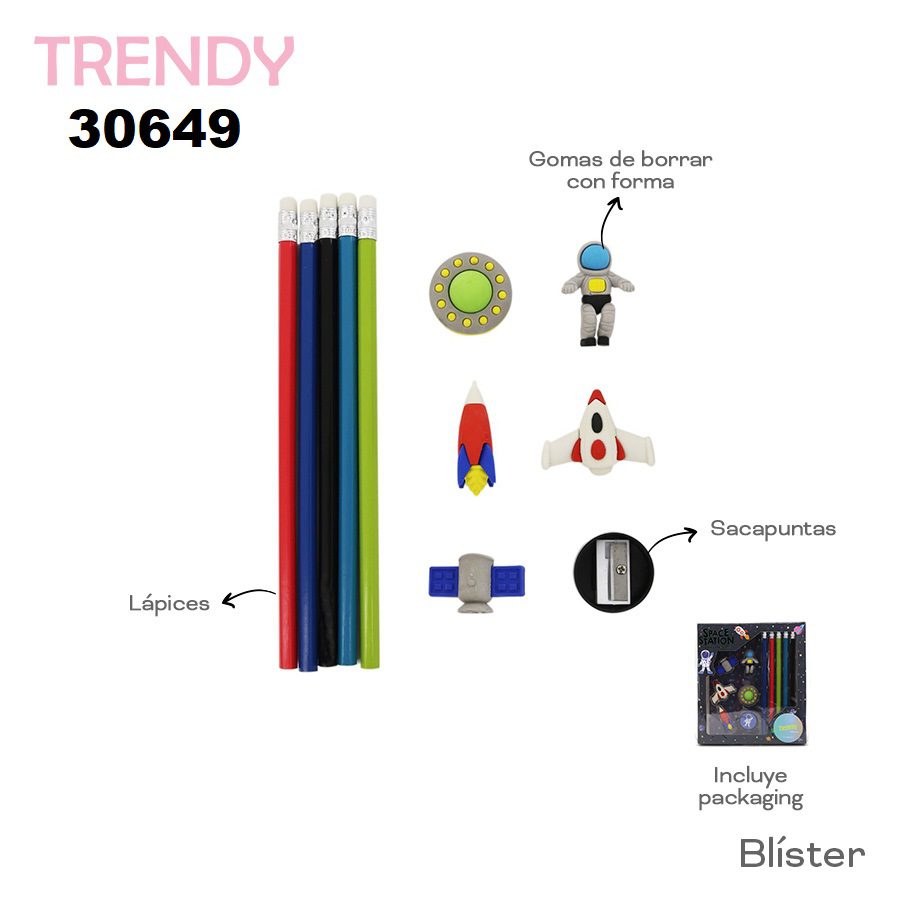 30649 Set Stationary Trendy