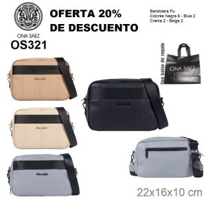 OS321 BANDOLERA ONA SAEZ
