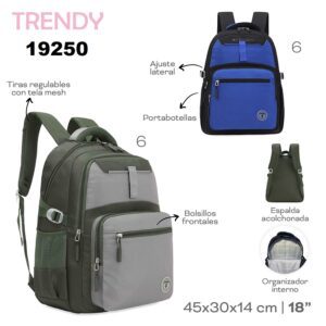 19250 Mochila Trendy