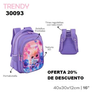 30093 Mochila Trendy