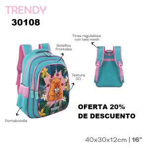 30108 Mochila Trendy