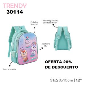 30114 Mochila Trendy