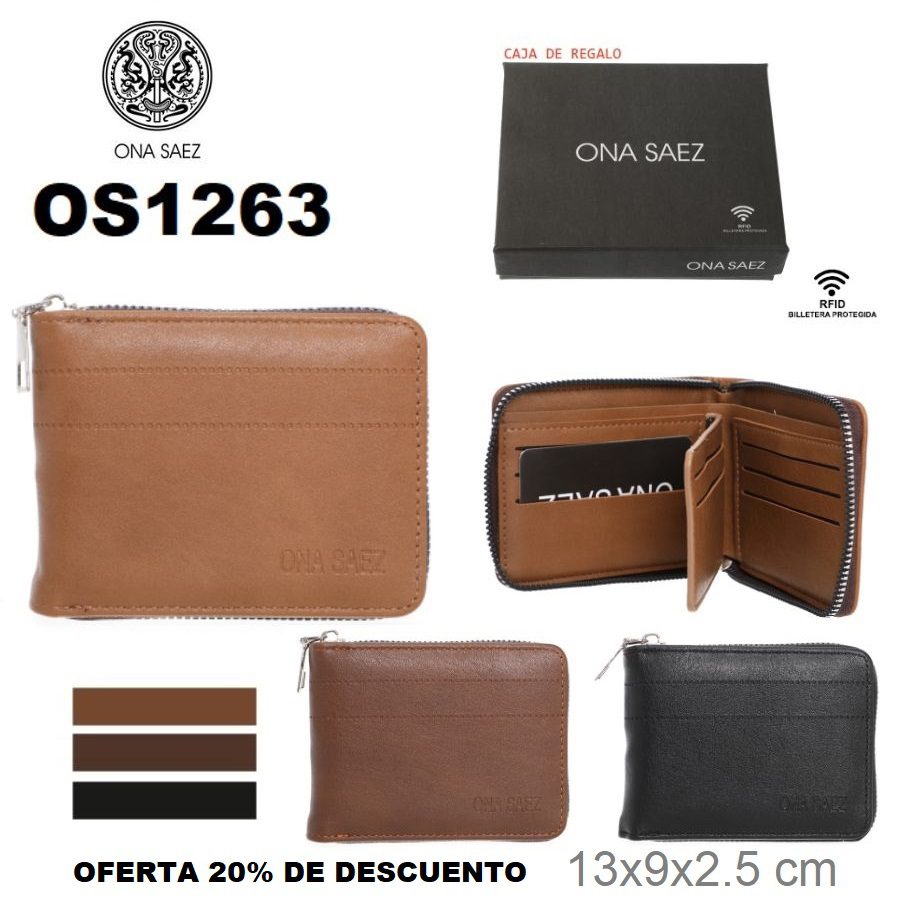 OS1263 BILLETERA HOMBRE