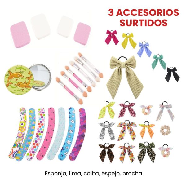 25204 Portacosmeticos cristal set x2 - Imagen 2