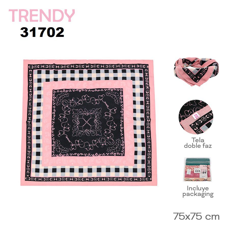 31702 Pañuelo Seda Trendy
