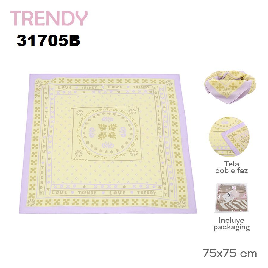 31705 Pañuelo Seda Trendy - Imagen 2