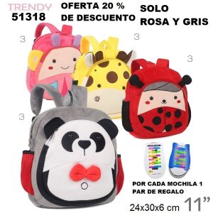51318 Mochila Infantil Trendy