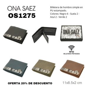 OS1275 BILLETERA HOMBRE