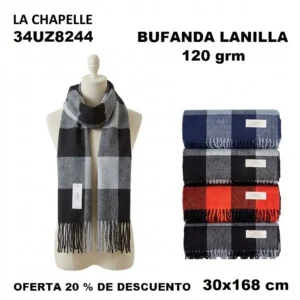 34UZ8244 BUFANDAS ESTAMP. 120 grm