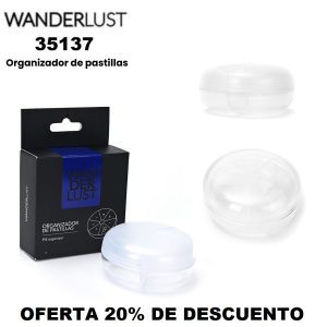 35137 Organizador de pildoras redondo Wanderlust