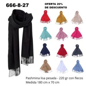 666-8-27 PASHMINA LISA COLOR