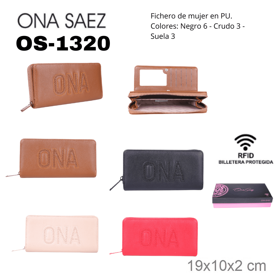 OS1320 BILLETERA DE MUJER ONA SAEZ
