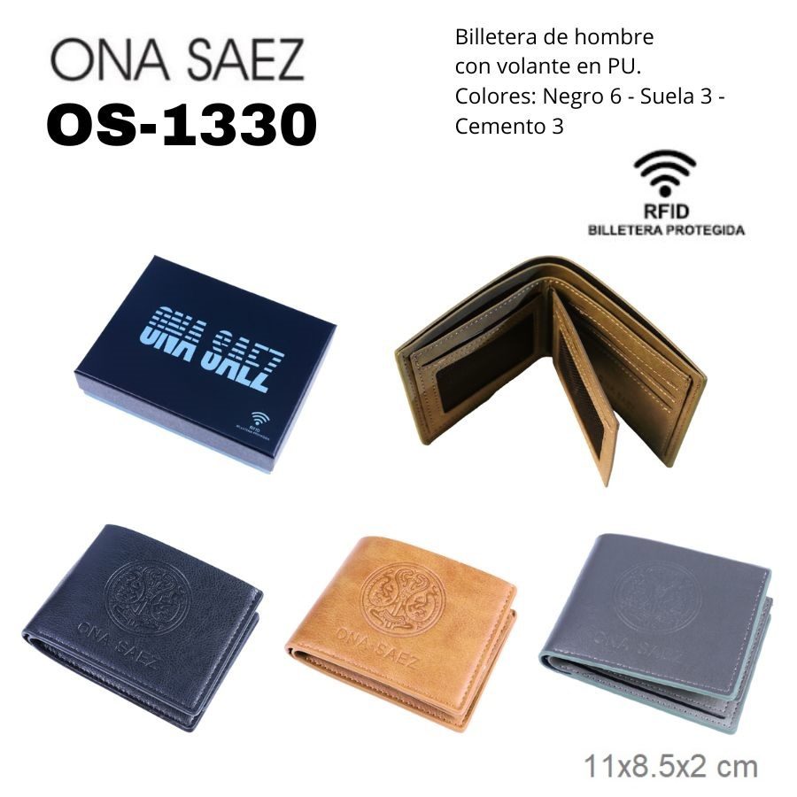 OS1330 BILLETERA DE HOMBRE ONA SAEZ